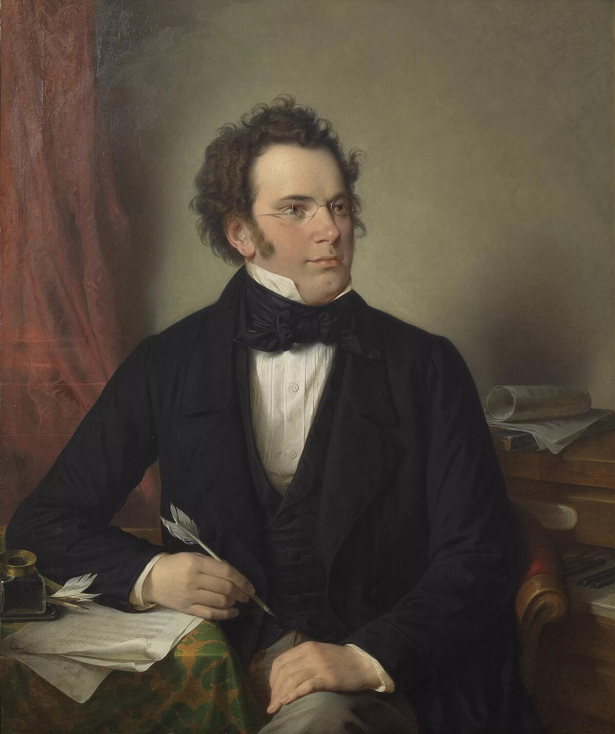 portrait of schubert